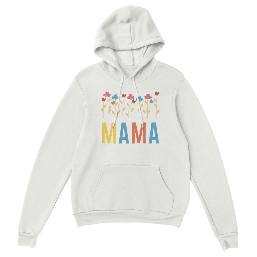 "Bloom Mama" Premium Unisex Hoodie - Cozy Up in Floral Style