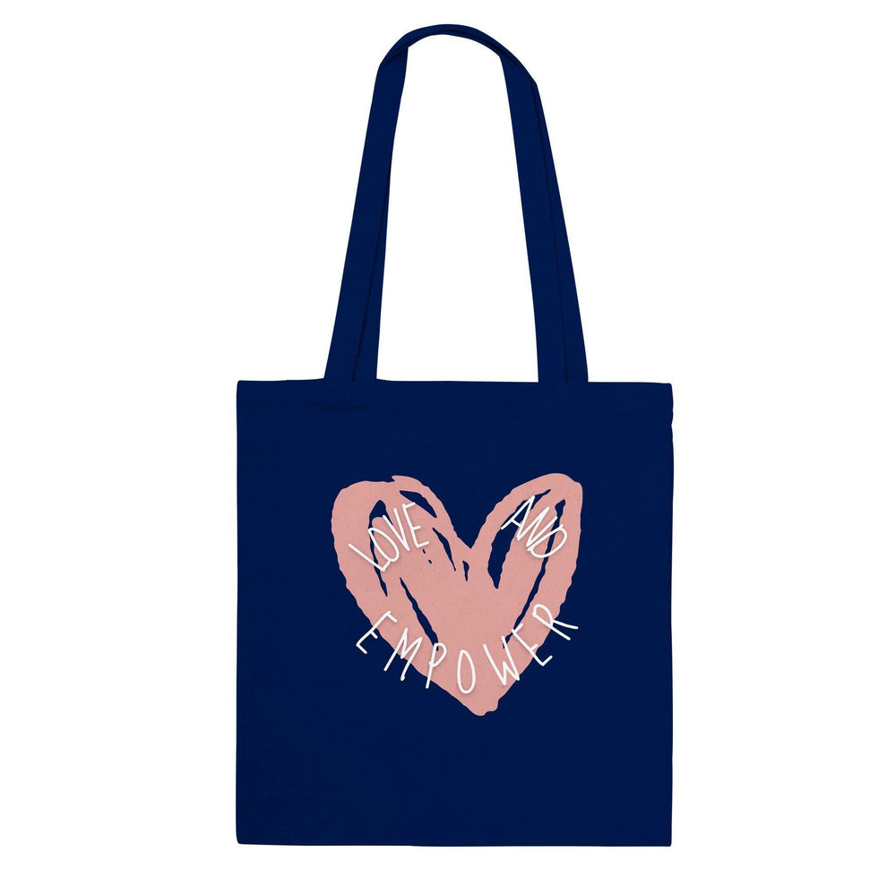 "Love & Empower" Classic Tote Bag - Carry Inspiration Everywhere